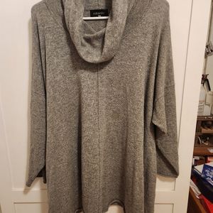 Eskandar 100% Cashmere Scowl Neck Sweater